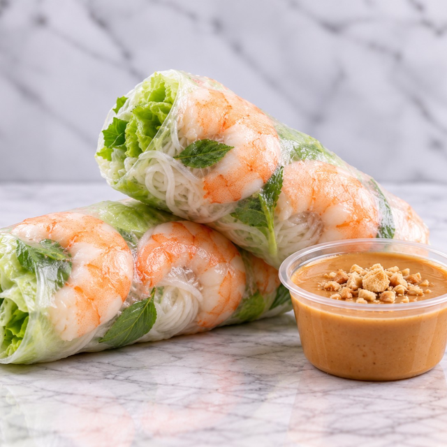 Shrimp Spring Rolls.