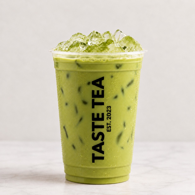 Thai Green Milk Tea.