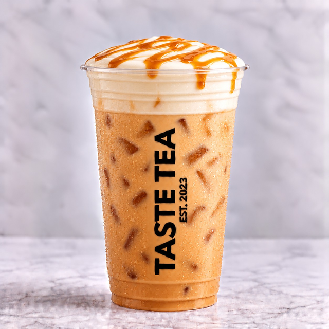 Salted Caramel Oolong Milk Tea.