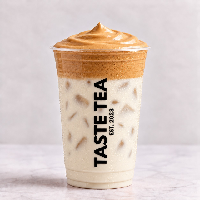 Dalgona Coffee.