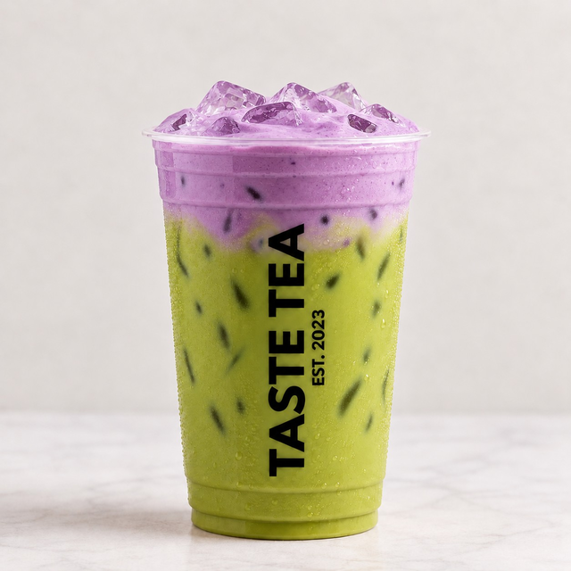 Matcha Ube Latte.